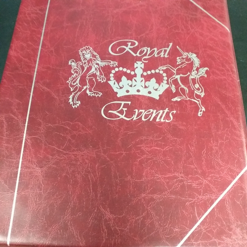 2 - Naked wines box containing 7 albums incl GB Silk Cover collection (2 albums), Disney, 1986 Royal Wed... 
