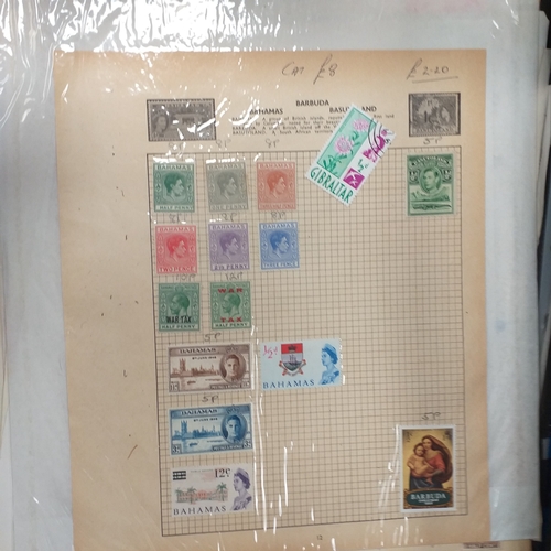 31 - Box of album leaves - 100's mostly Commonwealth, some foreign - viewing required