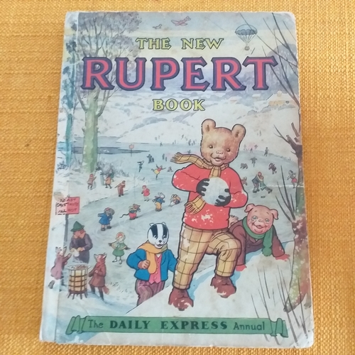 38 - Rupert Annual 1951 - spine replaced, internally intact. Clean