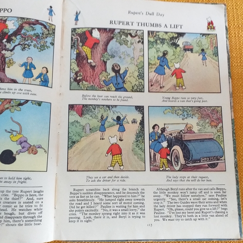 38 - Rupert Annual 1951 - spine replaced, internally intact. Clean