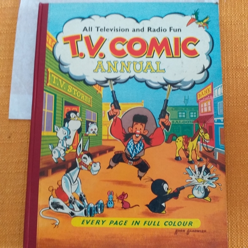 41 - TV Comic - 1st Annual 1954 a super, colourful annual.