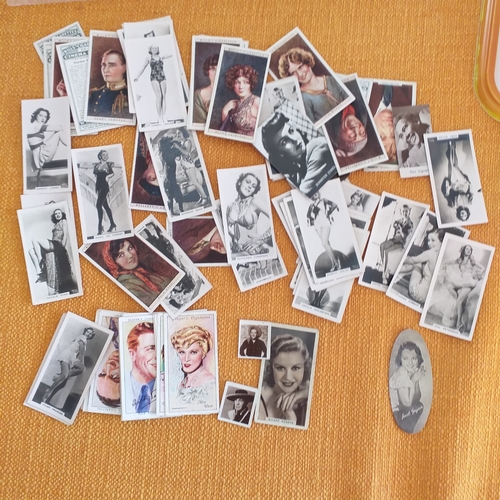 50 - Box of Film Star Cards (220+) Cat £130+
