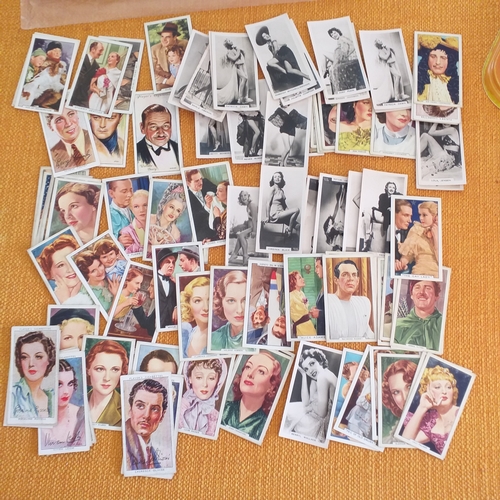 50 - Box of Film Star Cards (220+) Cat £130+
