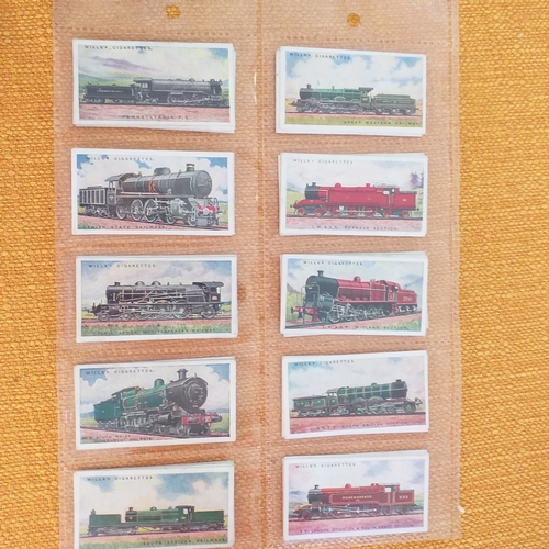 51 - 5 Railway sets, very clean Cat Price £150+