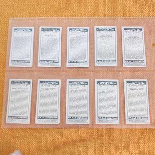 51 - 5 Railway sets, very clean Cat Price £150+