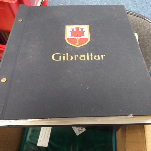 7 - Box: Gibraltar contains presentation packs, year packs, sheetlets & covers. There are 3 collections,... 