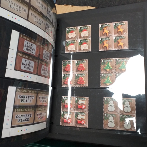 7 - Box: Gibraltar contains presentation packs, year packs, sheetlets & covers. There are 3 collections,... 