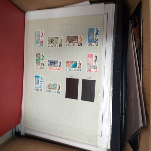 7 - Box: Gibraltar contains presentation packs, year packs, sheetlets & covers. There are 3 collections,... 