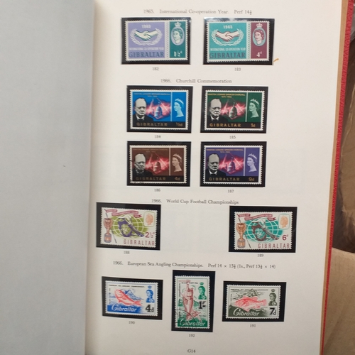 7 - Box: Gibraltar contains presentation packs, year packs, sheetlets & covers. There are 3 collections,... 