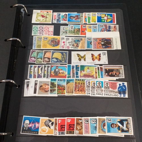 12 - Box: 6 Stock books and albums, contain collections from Jamaica, Malaysia, Football thematics and 2 ... 