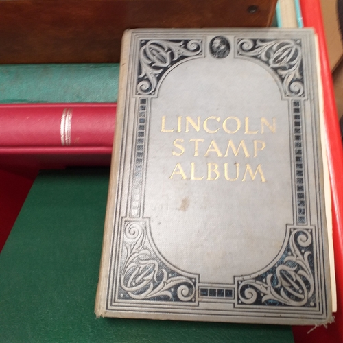 35 - Box of albums and stock books housing commonwealth and world collections, viewing required