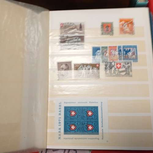 35 - Box of albums and stock books housing commonwealth and world collections, viewing required
