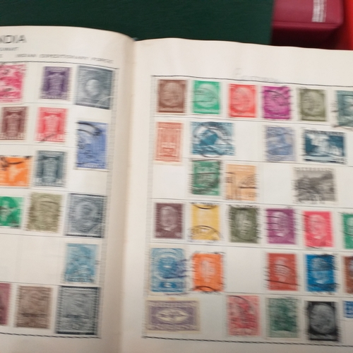 35 - Box of albums and stock books housing commonwealth and world collections, viewing required