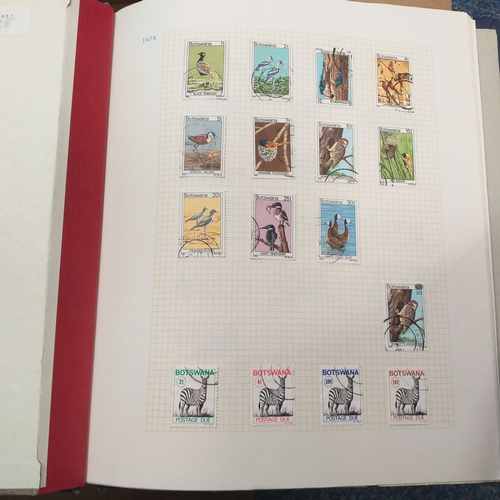 18 - Glory box - containing a variety albums and stock books - viewing required