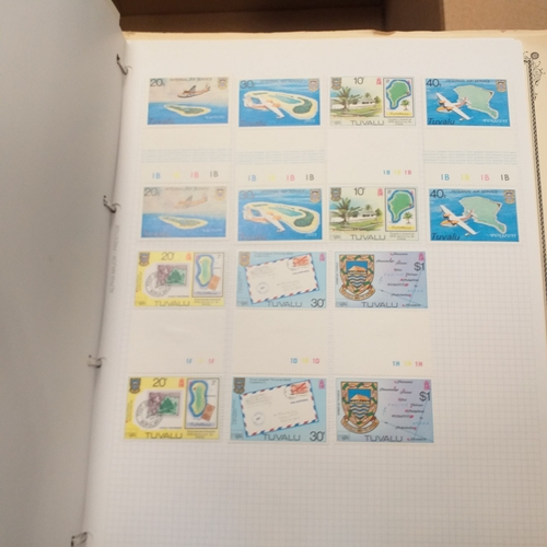 18 - Glory box - containing a variety albums and stock books - viewing required