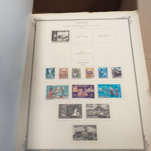 18 - Glory box - containing a variety albums and stock books - viewing required