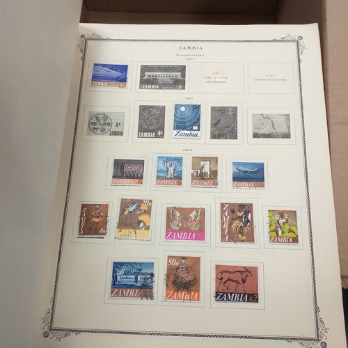 18 - Glory box - containing a variety albums and stock books - viewing required