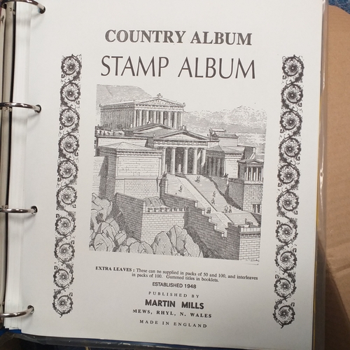 18 - Glory box - containing a variety albums and stock books - viewing required