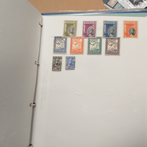 18 - Glory box - containing a variety albums and stock books - viewing required