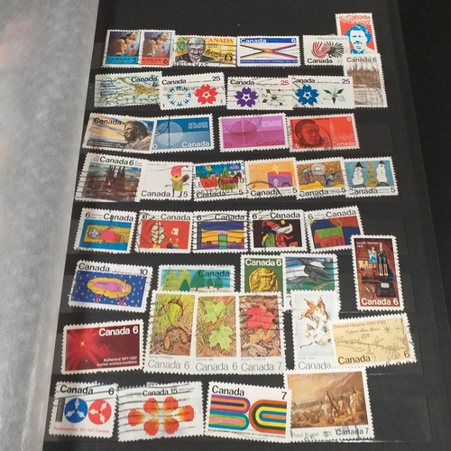 21 - Medium sized box housing six collections in 3 large albums and 3 small, includes China, Hong Kong, E... 