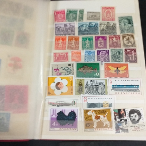 21 - Medium sized box housing six collections in 3 large albums and 3 small, includes China, Hong Kong, E... 