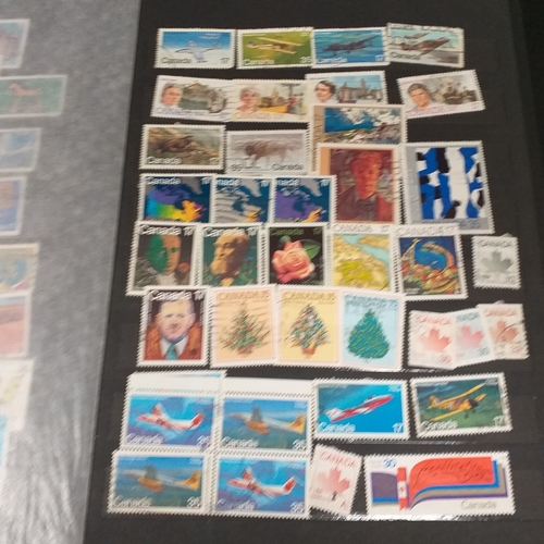 21 - Medium sized box housing six collections in 3 large albums and 3 small, includes China, Hong Kong, E... 