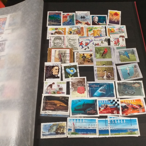 21 - Medium sized box housing six collections in 3 large albums and 3 small, includes China, Hong Kong, E... 