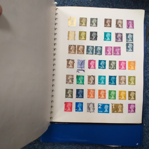 33 - Box of albums and stock books housing GB material, mint & used collections.
