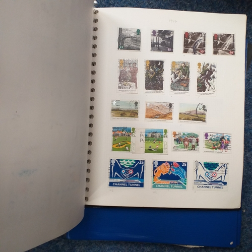 33 - Box of albums and stock books housing GB material, mint & used collections.