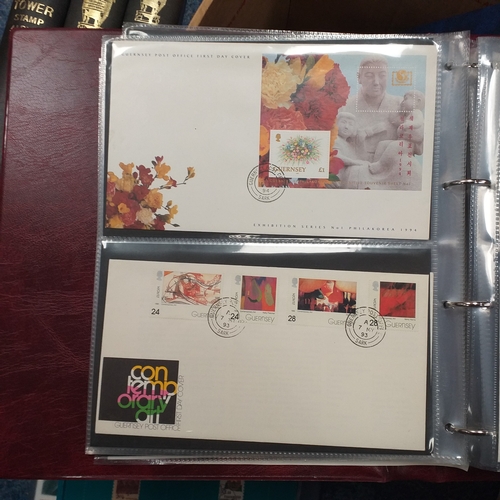 33 - Box of albums and stock books housing GB material, mint & used collections.