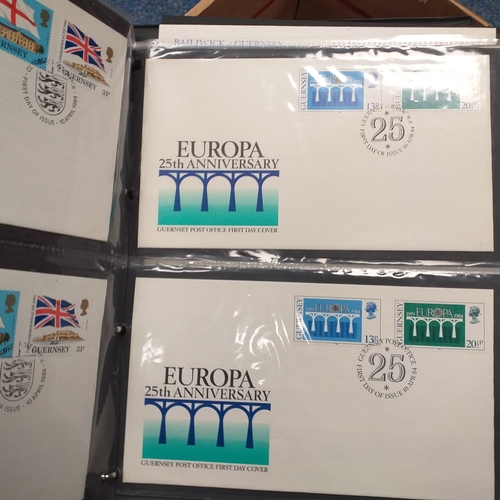33 - Box of albums and stock books housing GB material, mint & used collections.