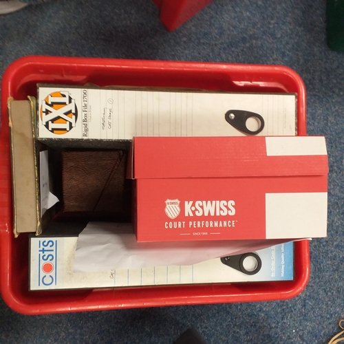 36 - Box containing boxes and packets of kilo-ware, mostly GB.  (1000's)