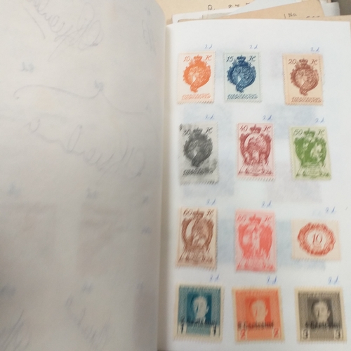 36 - Box containing boxes and packets of kilo-ware, mostly GB.  (1000's)
