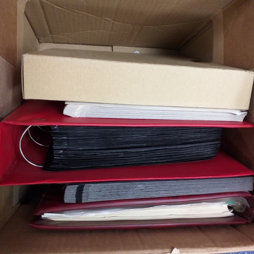 17 - Glory box - containing a variety albums and stock books - viewing required