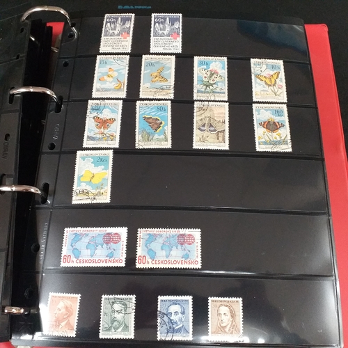 17 - Glory box - containing a variety albums and stock books - viewing required