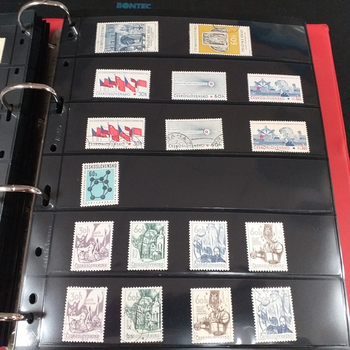 17 - Glory box - containing a variety albums and stock books - viewing required