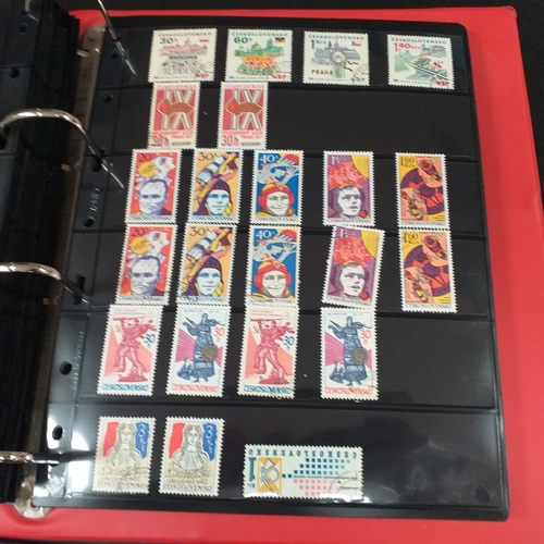 17 - Glory box - containing a variety albums and stock books - viewing required