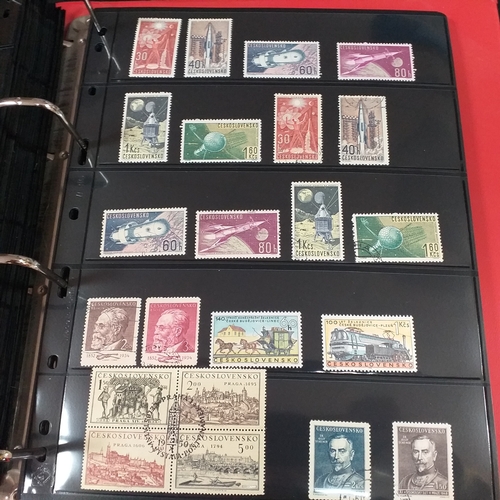 17 - Glory box - containing a variety albums and stock books - viewing required