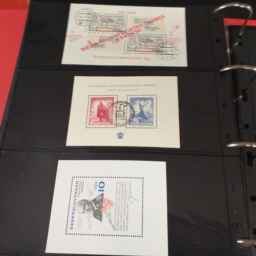 17 - Glory box - containing a variety albums and stock books - viewing required