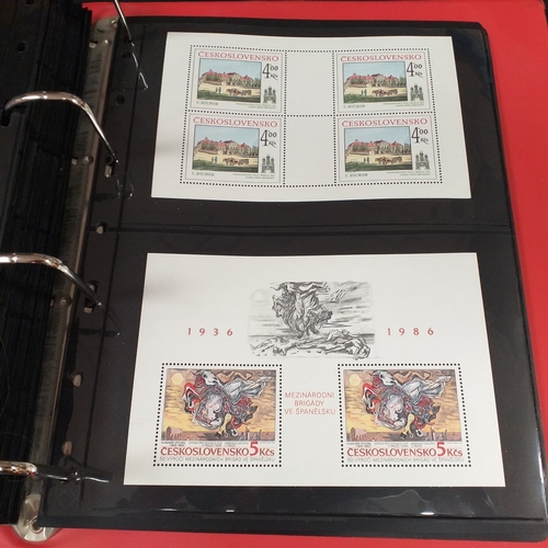 17 - Glory box - containing a variety albums and stock books - viewing required