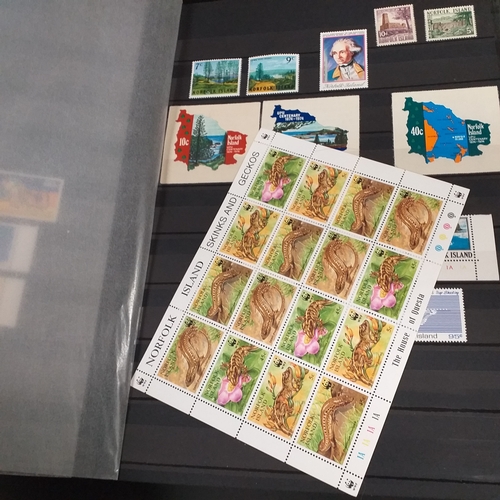 17 - Glory box - containing a variety albums and stock books - viewing required