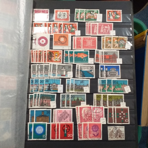28 - Carton housing a similar range  of Germany collections, incudes ex dealer stock etc - good stock of ... 