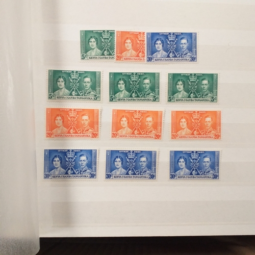 16 - Box of British Commonwealth collections in stockbooks, includes the odd 'foreign' country.  A nice s... 