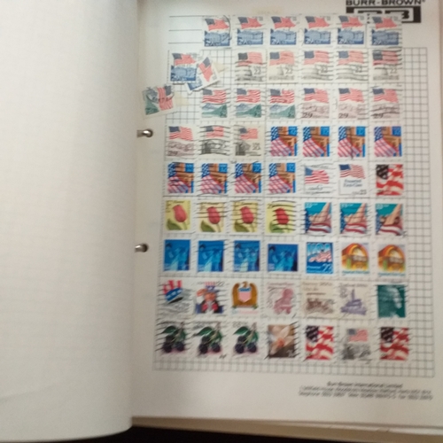 21 - Storage box housing a collection of albums includes South Africa, USA, Greece, Germany, GB, world se... 