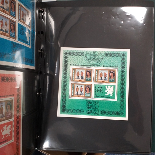 24 - Storage box housing a variety of collections (Germany, Syria and UAE) an empty SG GB stamp album Vol... 