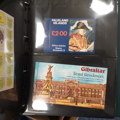 24 - Storage box housing a variety of collections (Germany, Syria and UAE) an empty SG GB stamp album Vol... 