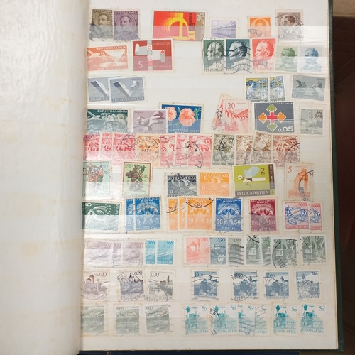 25 - Box of albums housing world collections mint and used bulk of issues are European with good selectio... 