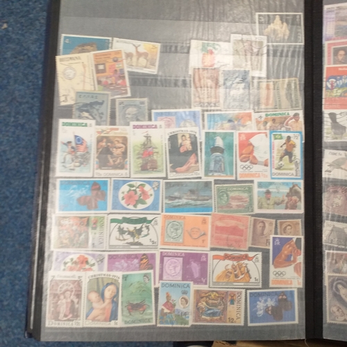 25 - Box of albums housing world collections mint and used bulk of issues are European with good selectio... 