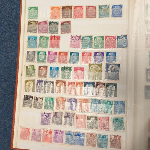 25 - Box of albums housing world collections mint and used bulk of issues are European with good selectio... 