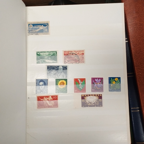 25 - Box of albums housing world collections mint and used bulk of issues are European with good selectio... 